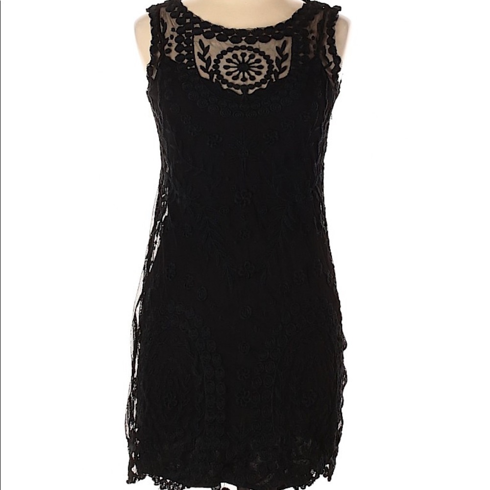 Free People Lace Little Black Dress